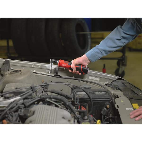 M12 FUEL 12V Lithium-Ion Brushless Cordless 4-in-1 Installation 3/8 in. Drill Driver Kit W/ M12 3/8 in. Ratchet