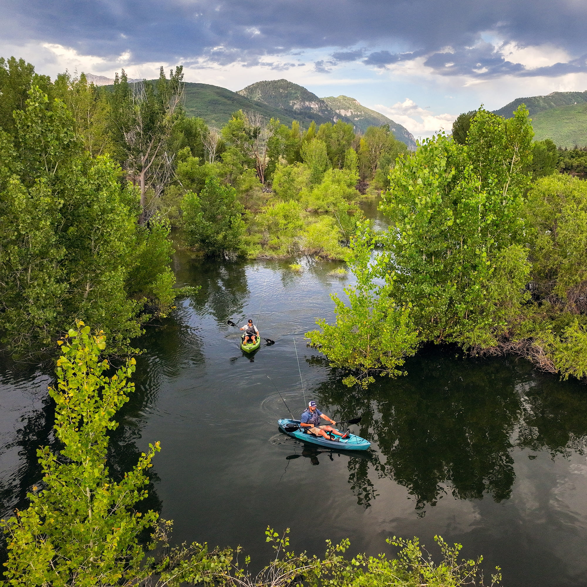 Lifetime Tamarack Pro 123 inch Sit-on-Top Kayak, Eclipse Fusion (91058)