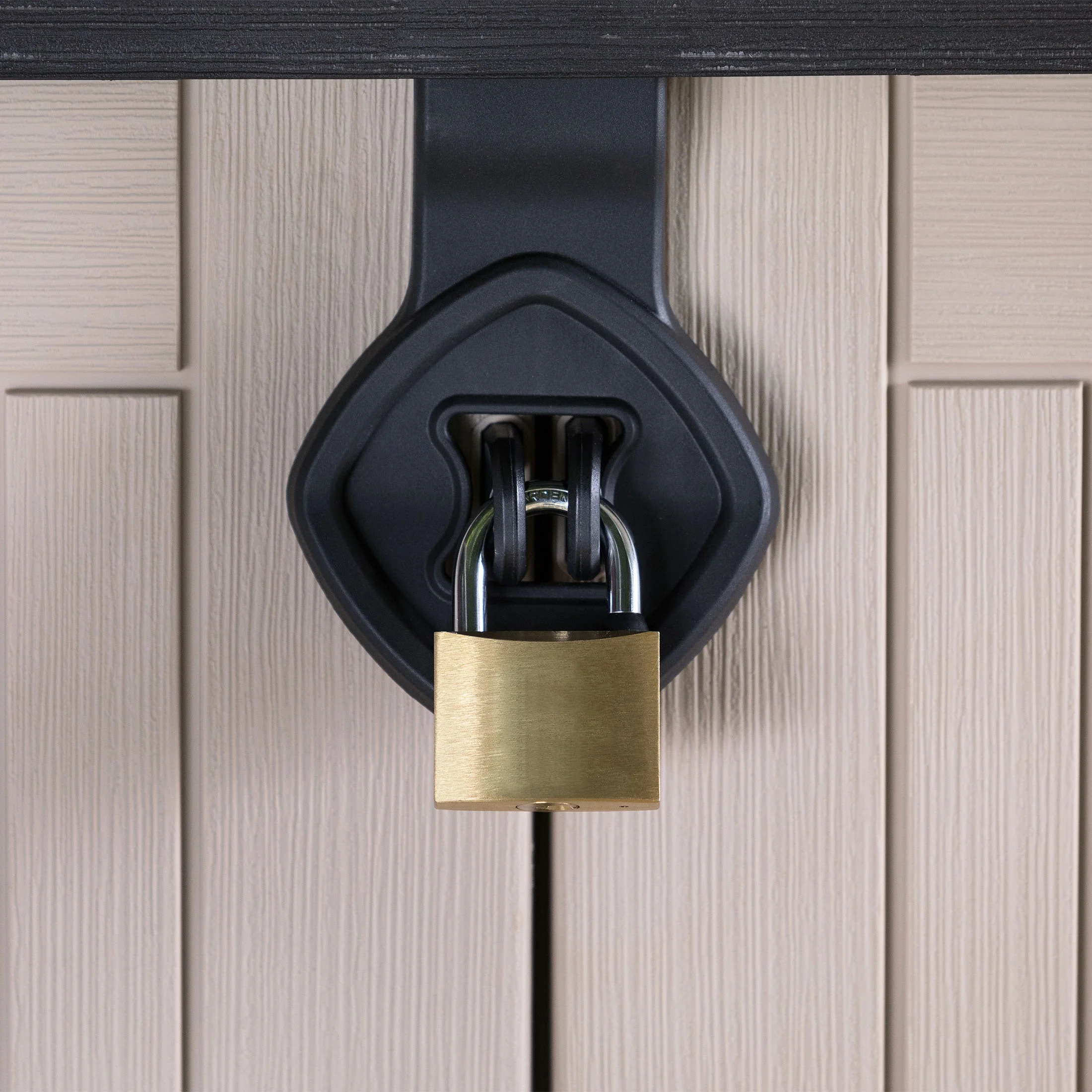 Keter S.I.O Midi 4.3' x 2.3' x 3.7' Horizontal Resin Outdoor Storage Shed with Durable Floor, Grey