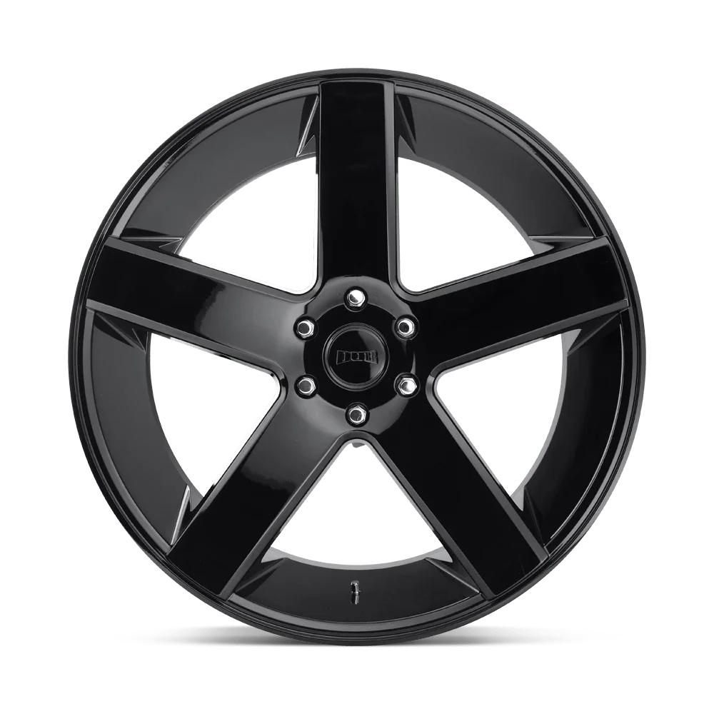 DUB 1PC Aluminum Rim S216 BALLER 24X10in Gloss Black Finish, S216240084+19
