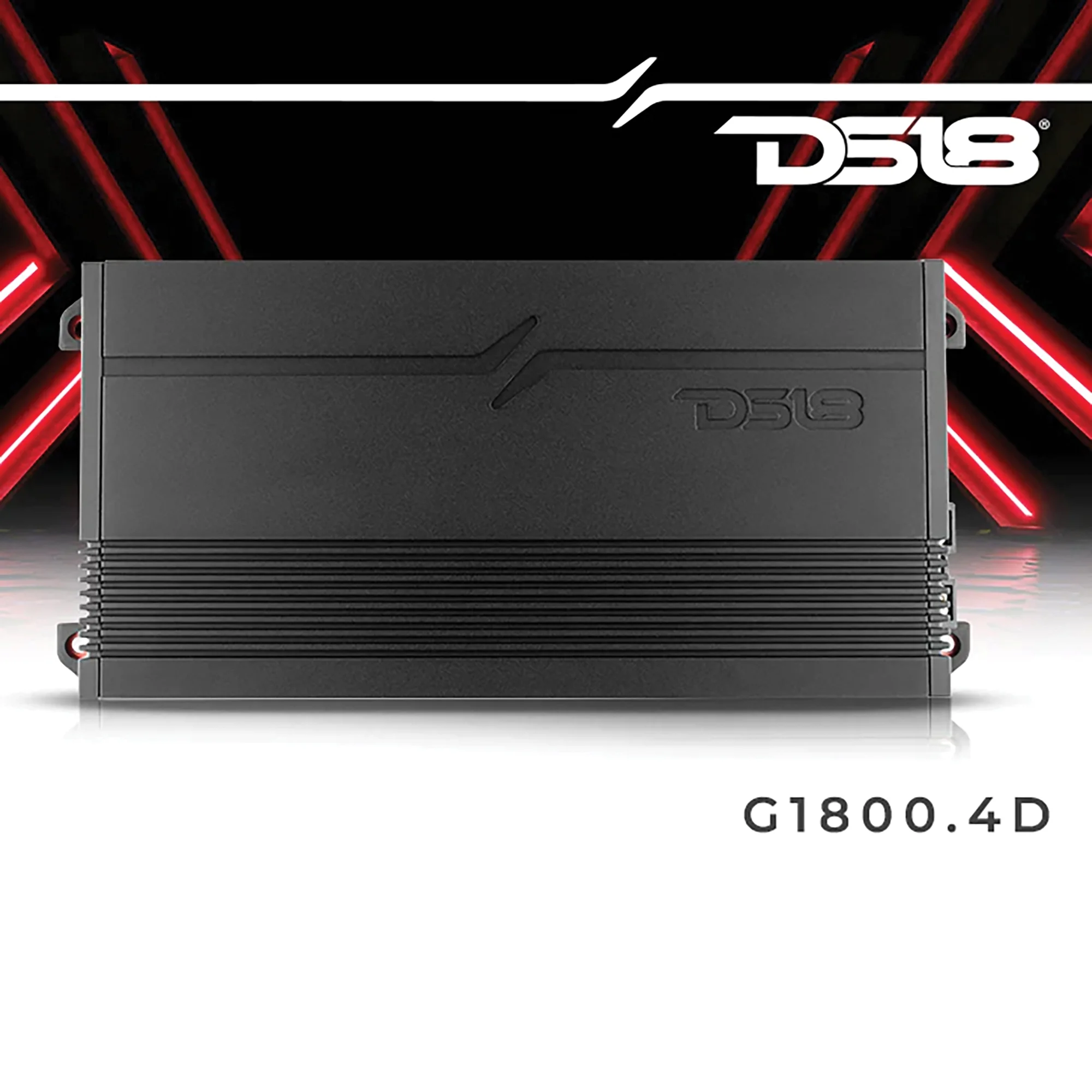 DS18 G1800.4D GEN-X 1,800-Watt-Max 4-Channel Full-Range Class D Amp
