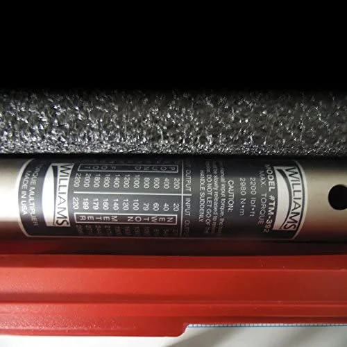 Williams Torque Multiplier,2200 ft.-lb. TM-392