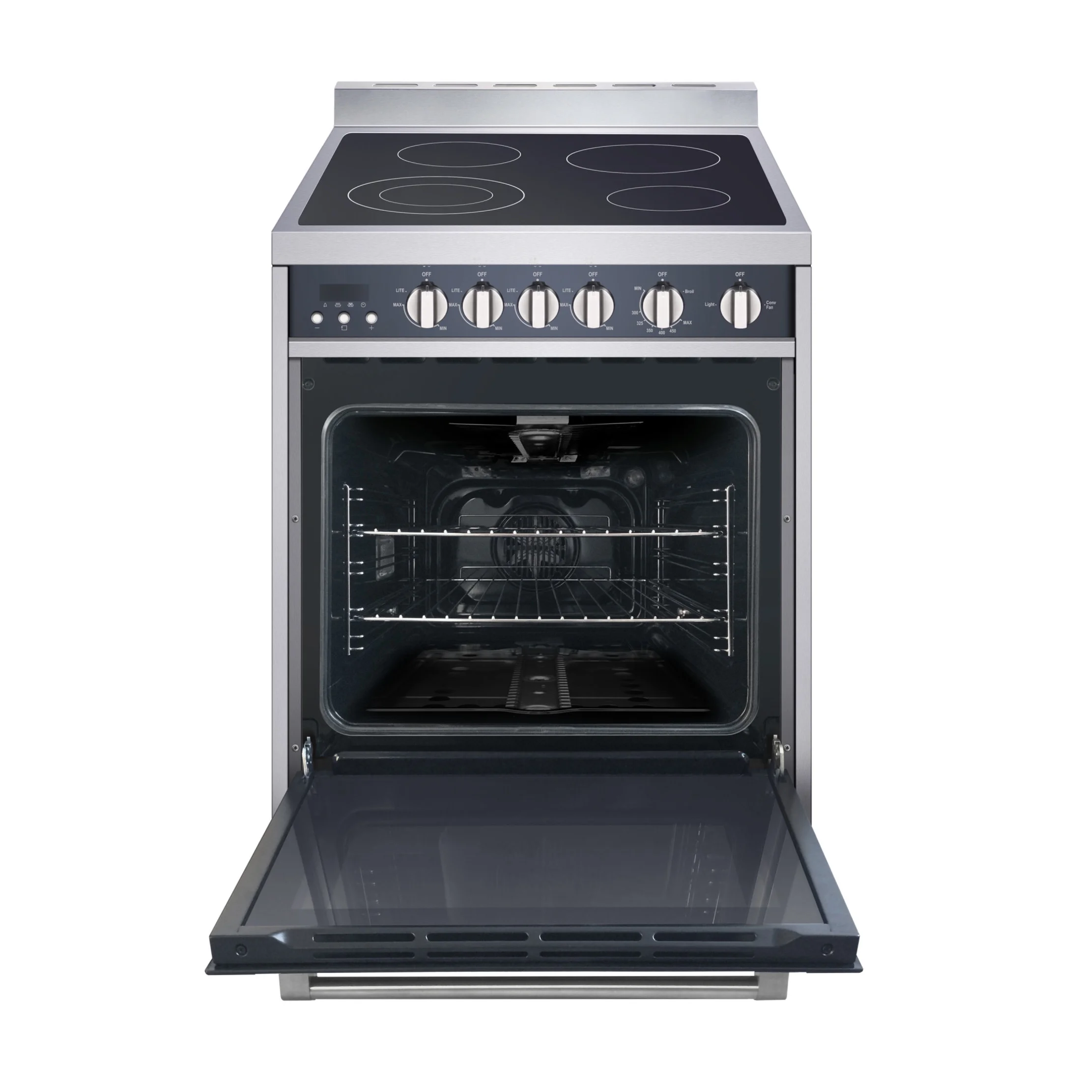 Magic Chef 2.2 cu. ft. Electric Range with Convection in Stainless Steel in Stainless Steel