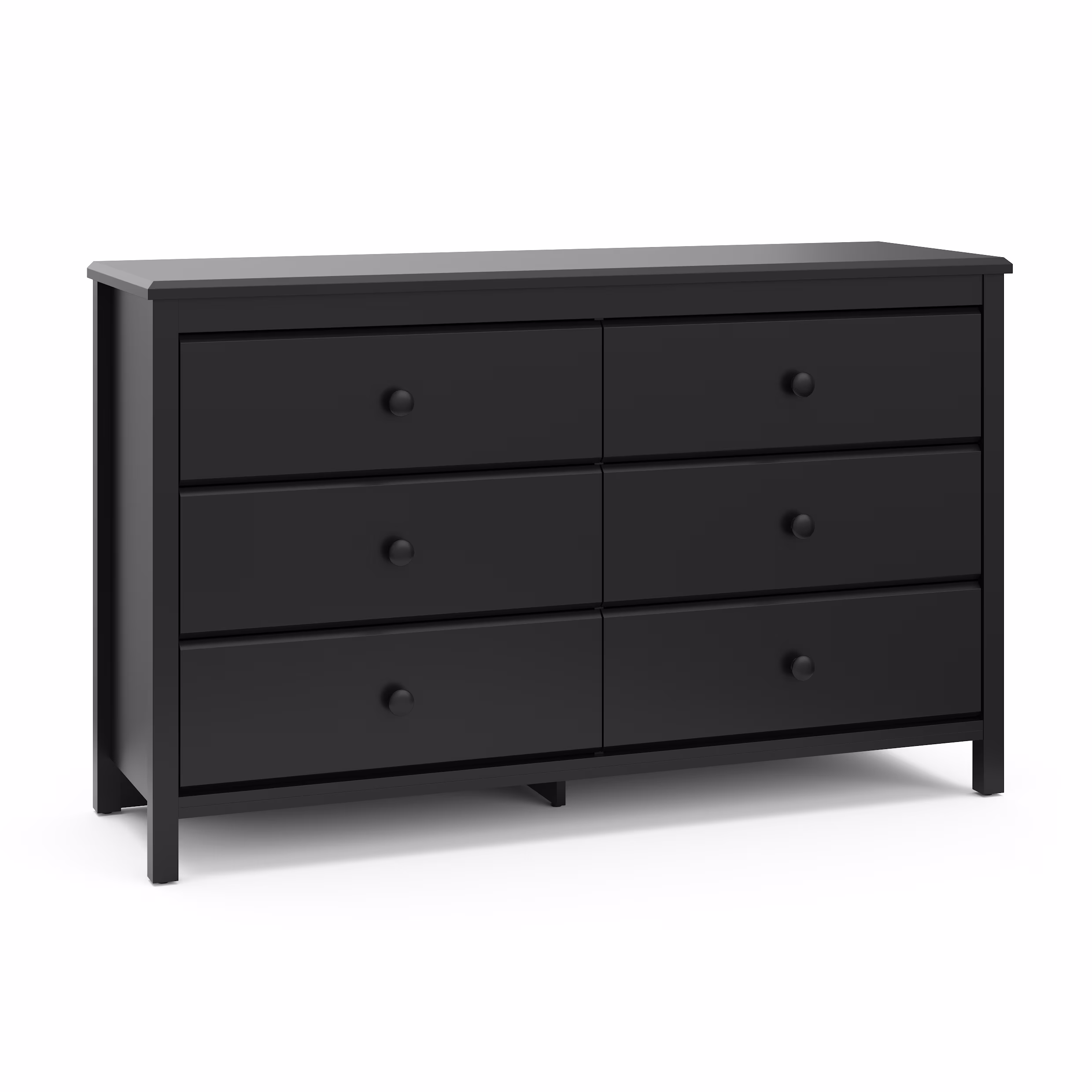 Storkcraft Alpine 6 Drawer Nursery Double Dresser, Olive