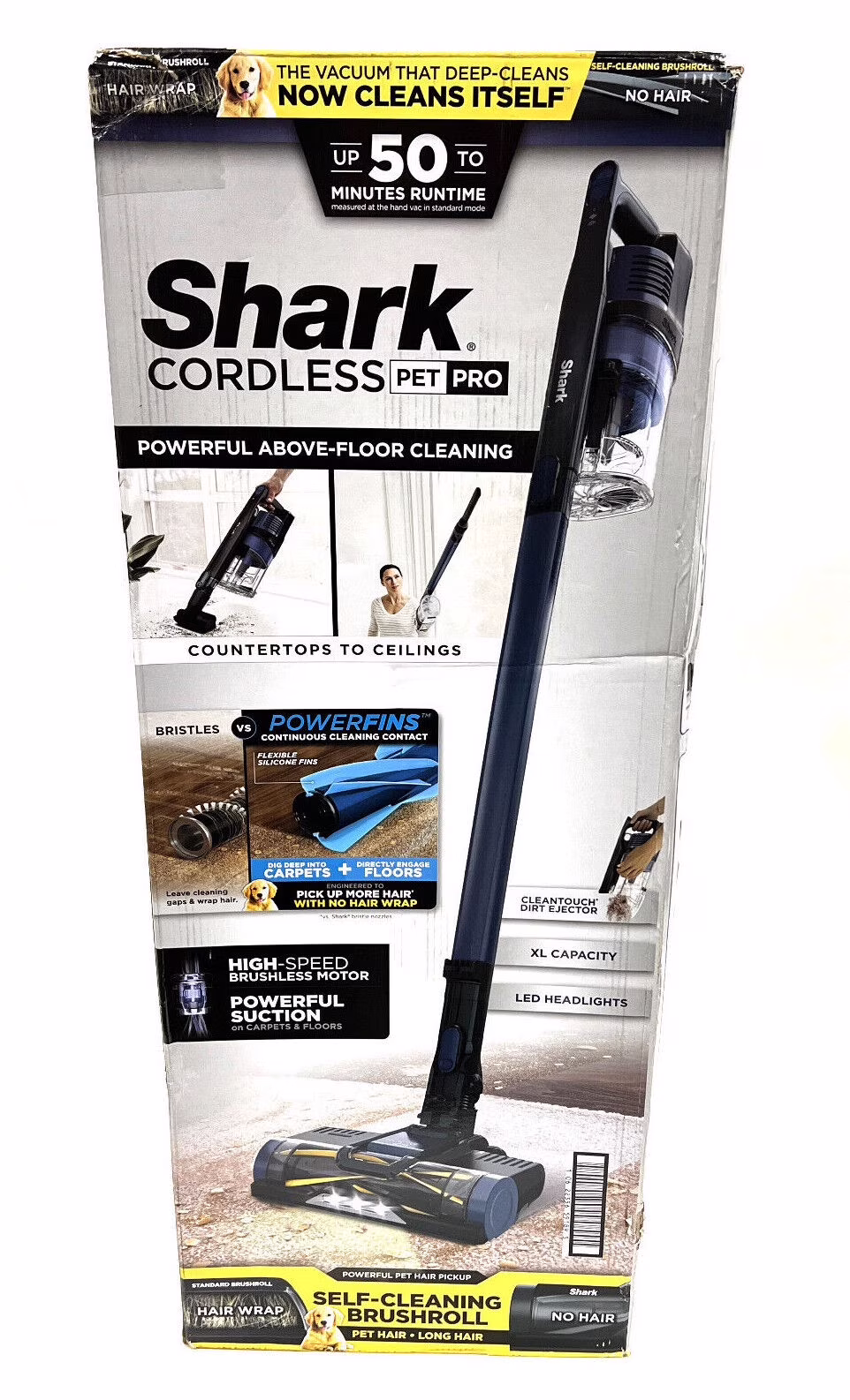Shark Pet Pro Cordless Stick Vacuum Cleaner IZ142HD