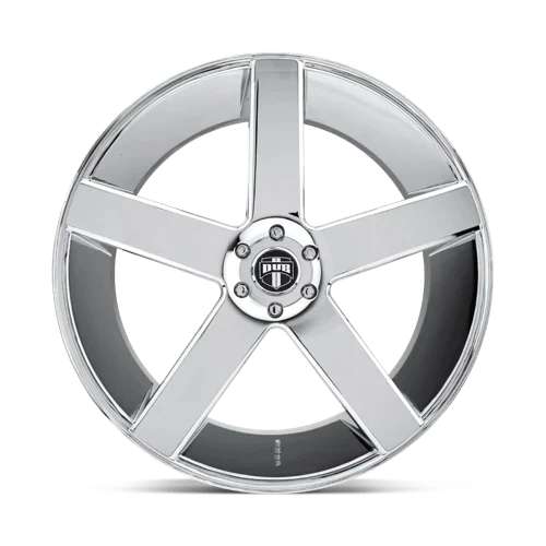 DUB 1PC Cast Aluminum Rim S115 22X8.5 5X4.5 CHR-PLATED 38MM, S115228565+38