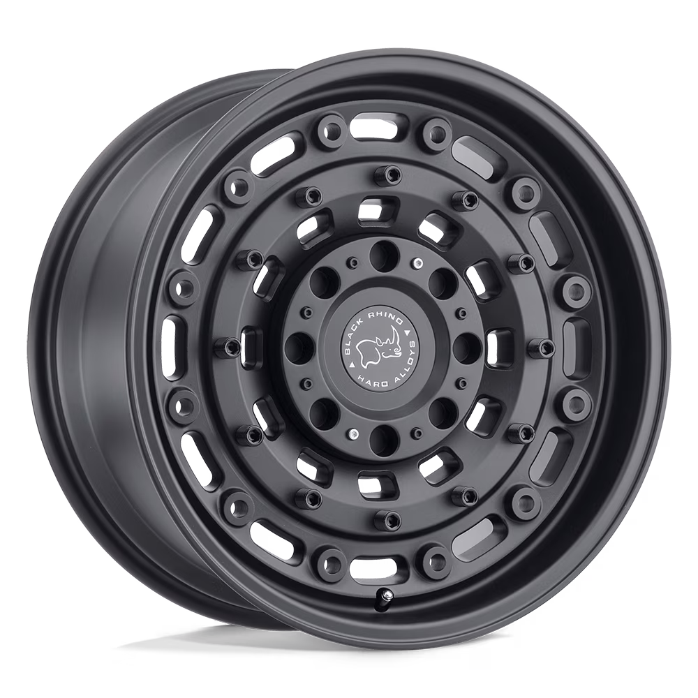 Black Rhino Cast Aluminum Rim BRARS 17X8 5X4.5/5.0 TXT-M-BLK 30MM, 1780ARS300054M72