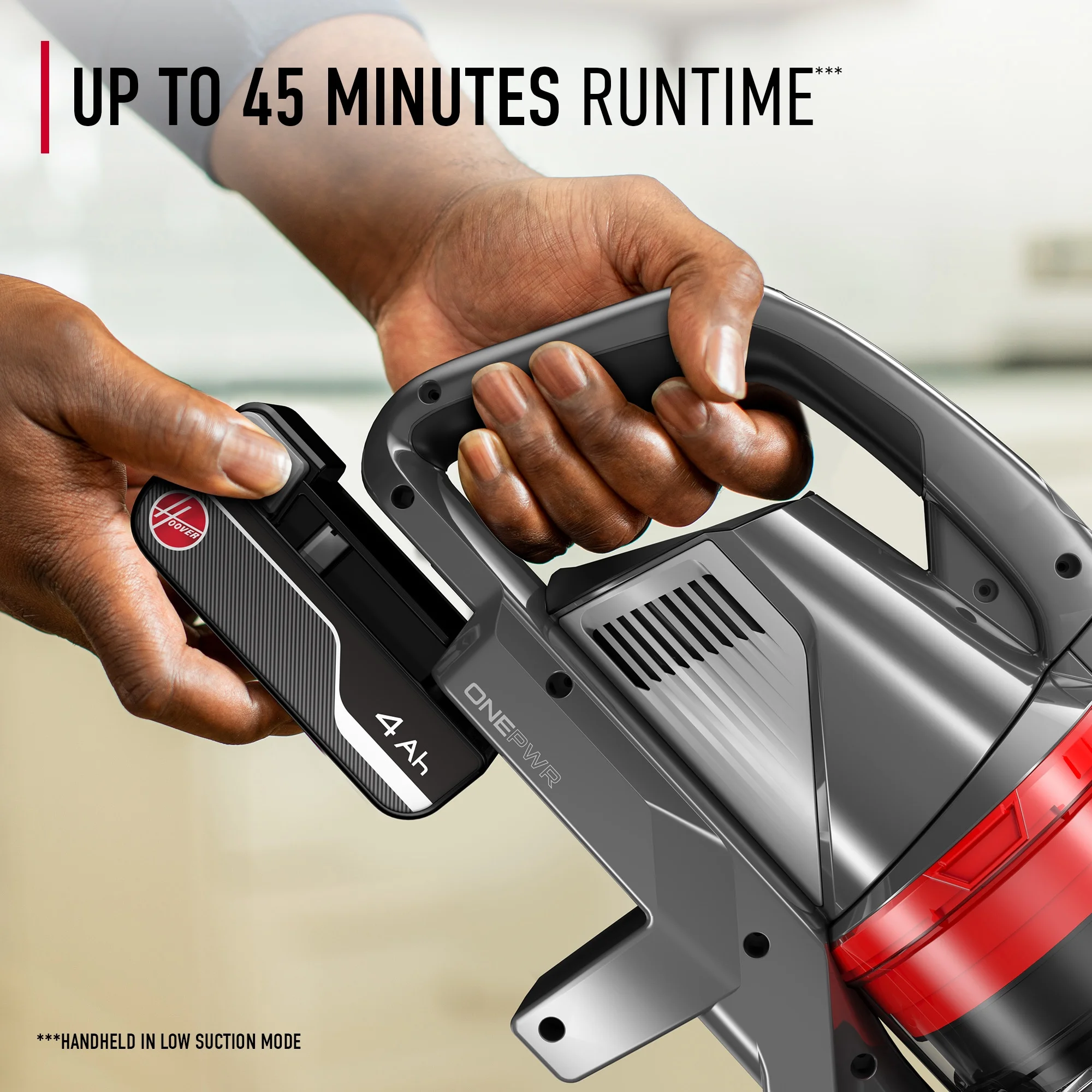 Hoover ONEPWR Emerge Pet Cordless Stick Vacuum Cleaner, for Carpet & Hard Floors, Above Floor Cleaning, All-Terrain, up to 45 Min. Run Time, BH53612V