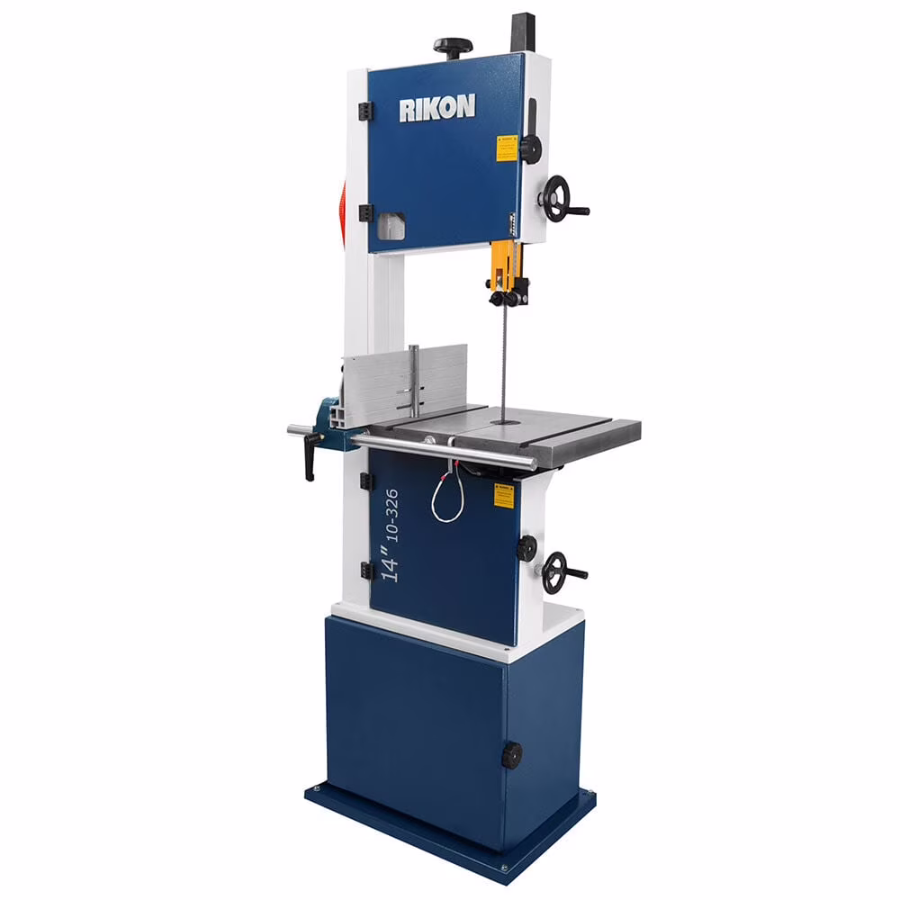 Rikon 14 Inch Deluxe Band Saw With Drift Fence 1.75 Hp