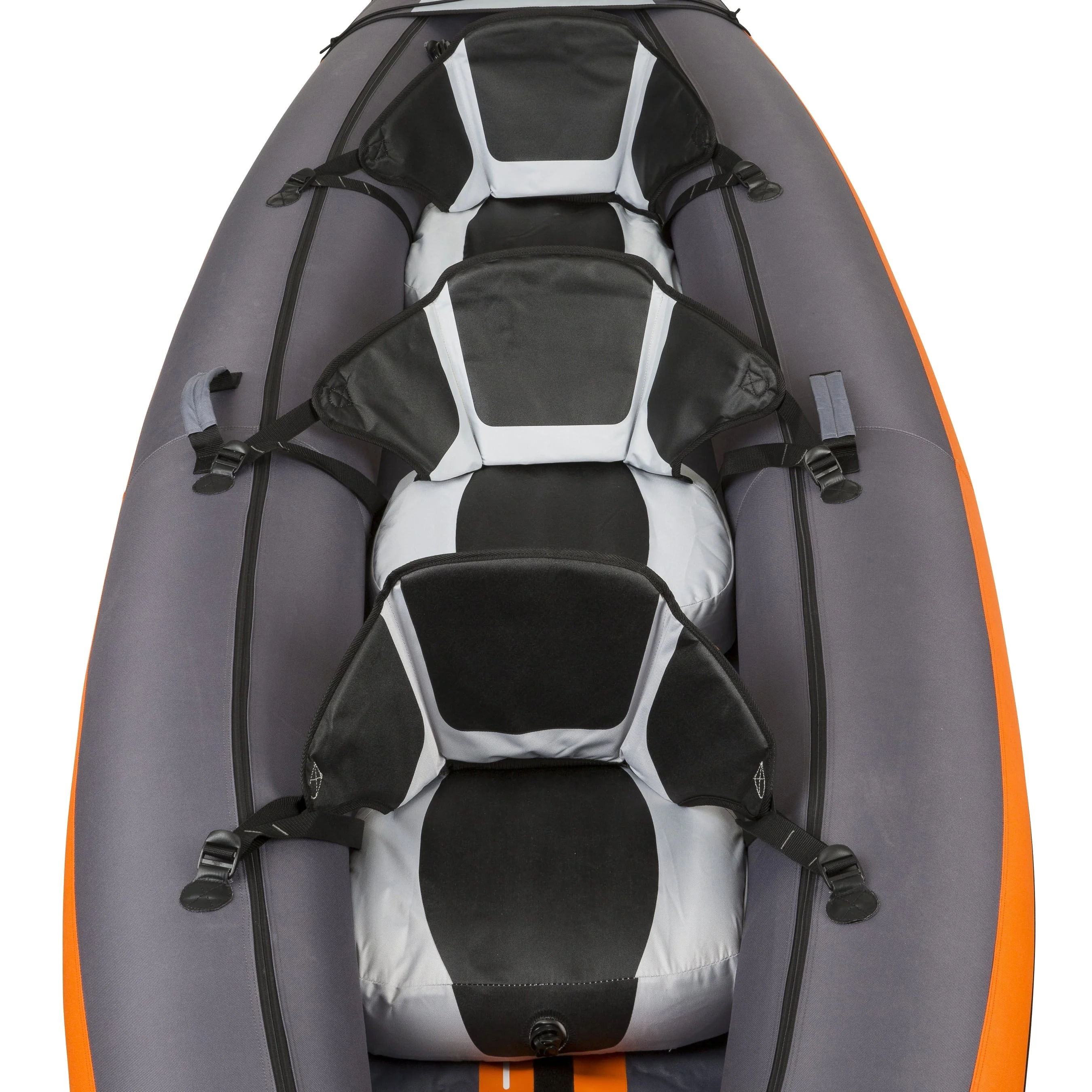 Decathlon Itiwit Inflatable Recreational Sit on Kayak with Pump, 2 or 3 Person