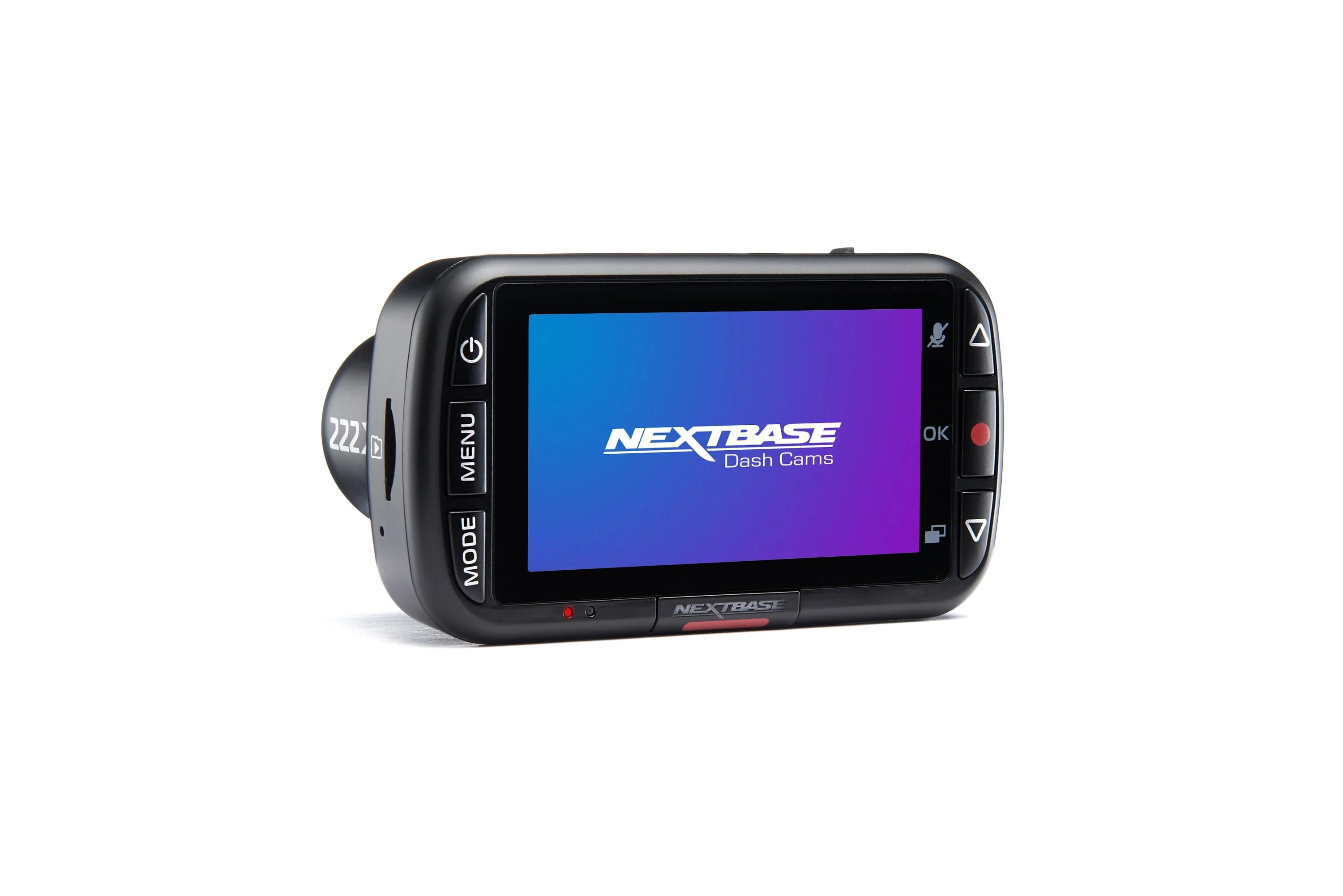 Nextbase 222X Compact Dual Dash Cam Front & Rear 2.5