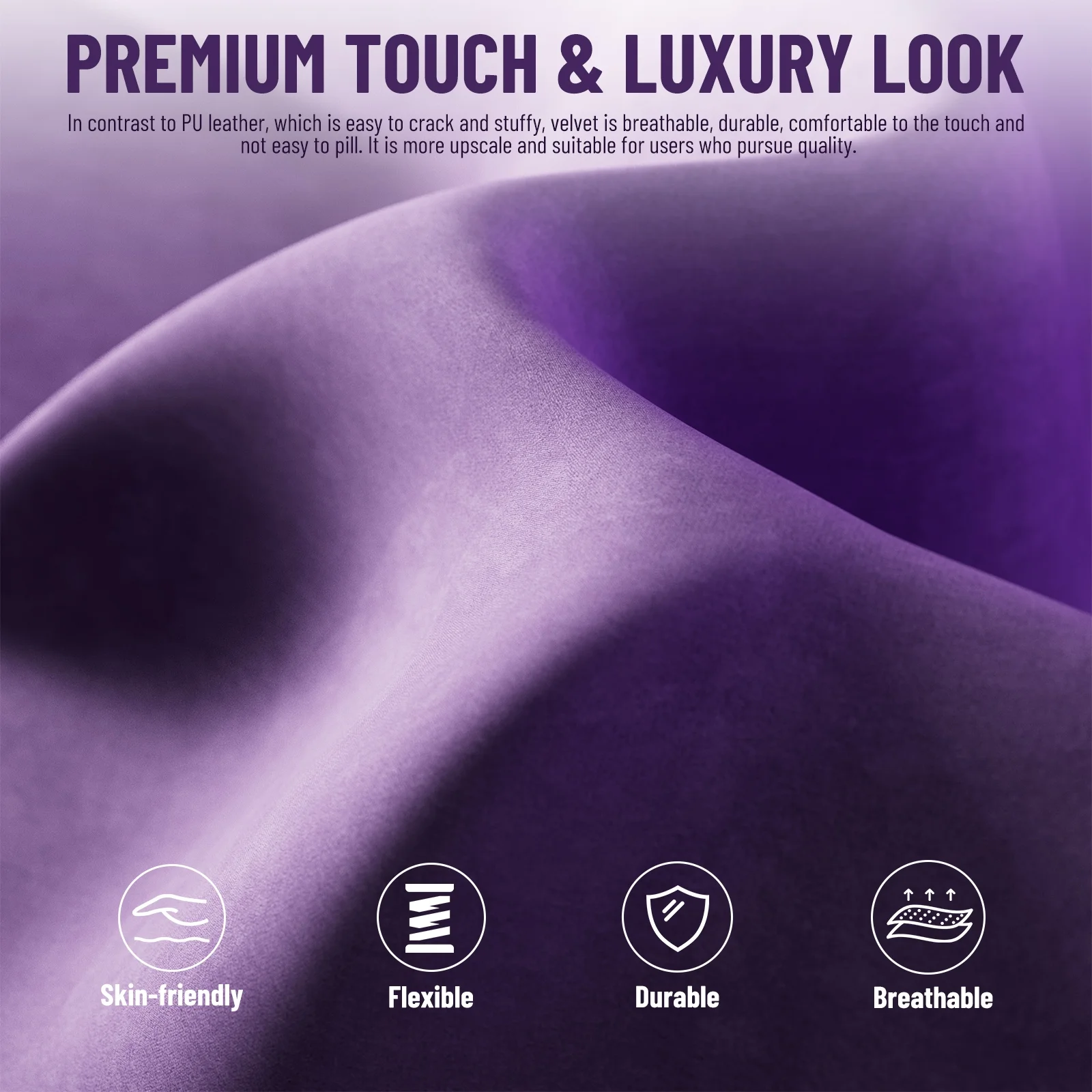 SOONTRANS Gaming Chair for Adults, Velvet Fabric High Back Comfortable Video Game Chair with Footrest and Massage Lumbar Cushion, Racing Computer Desk Chair, Ergonomic Gamer Chair, Black/Grey