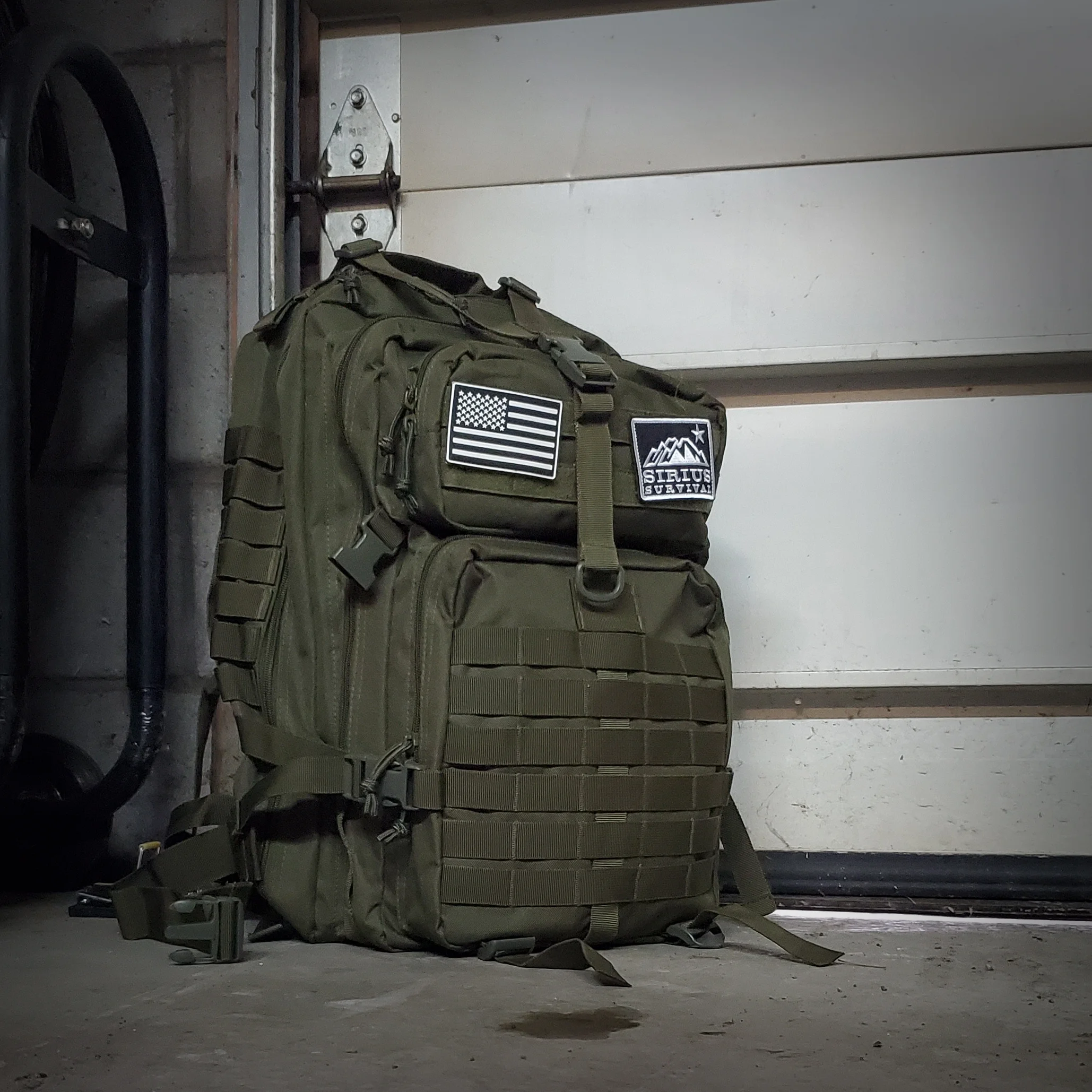 Pre-Packed Emergency Survival Kit/Bug Out Bag for 2 - Over 175 Total Pieces of Disaster Preparedness Supplies for Hurricanes, Floods, Earth Quakes & Other Disasters, Black