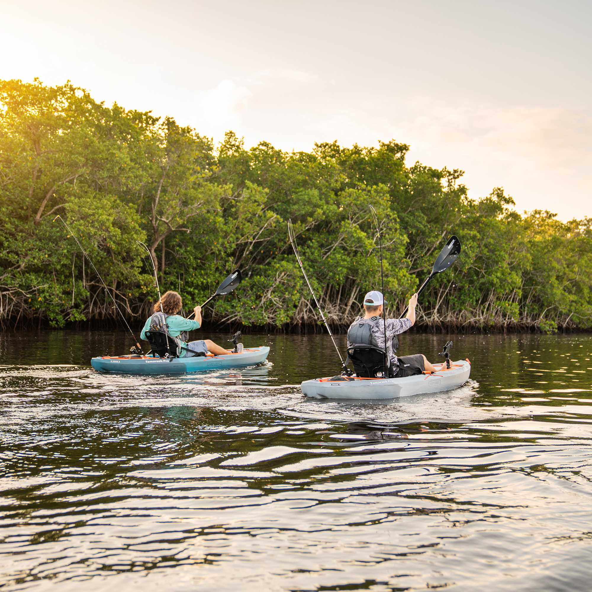 Lifetime Tamarack Pro 123 inch Sit-on-Top Kayak, Eclipse Fusion (91058)