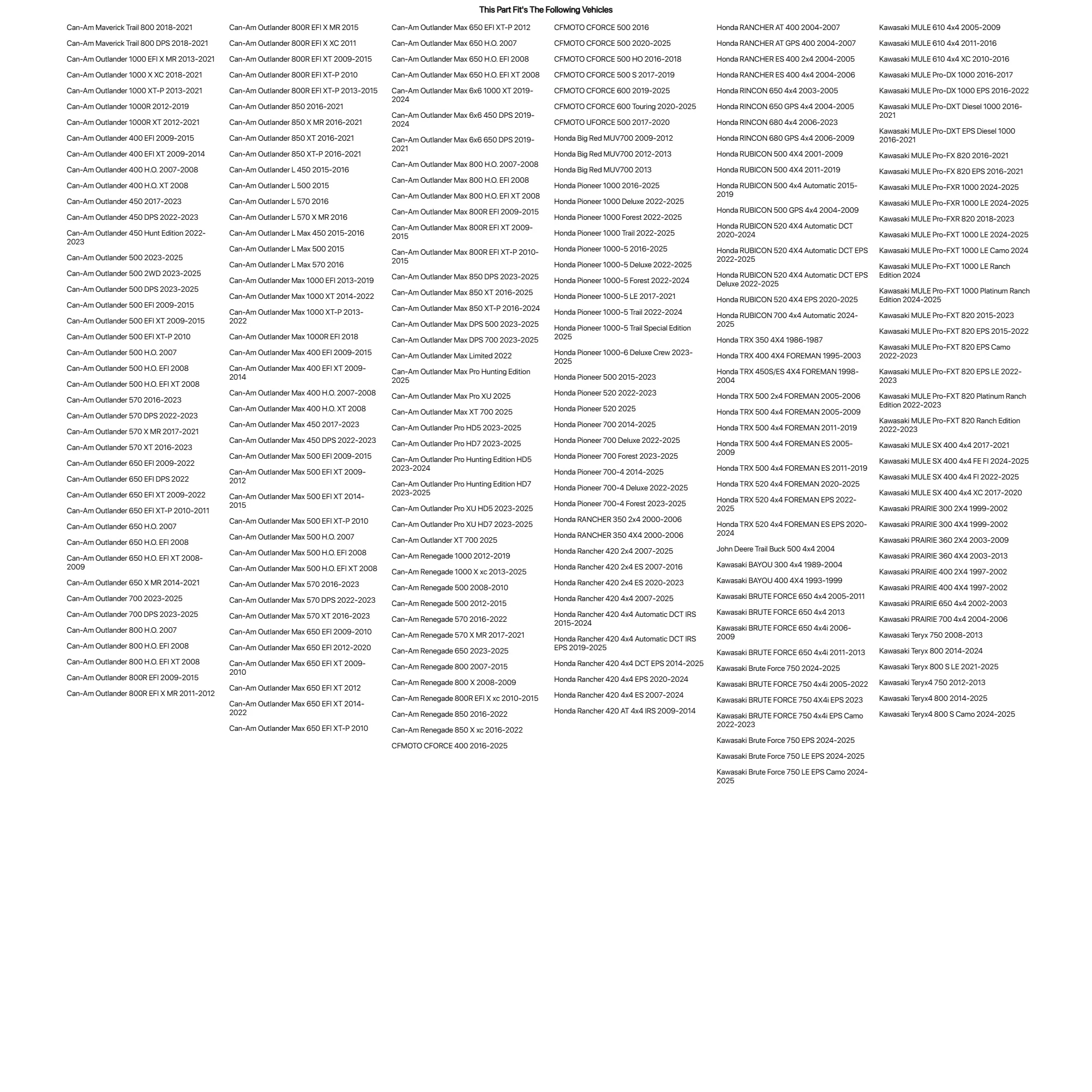 Tusk Terrabite Radial Tire 25x8-12 Medium/Hard Terrain | Universal Fitment for 25x8-12 Tire Size | DOT Certified, Premium 8 Ply Rubber Compound | High Weight Rating for ATV and UTV