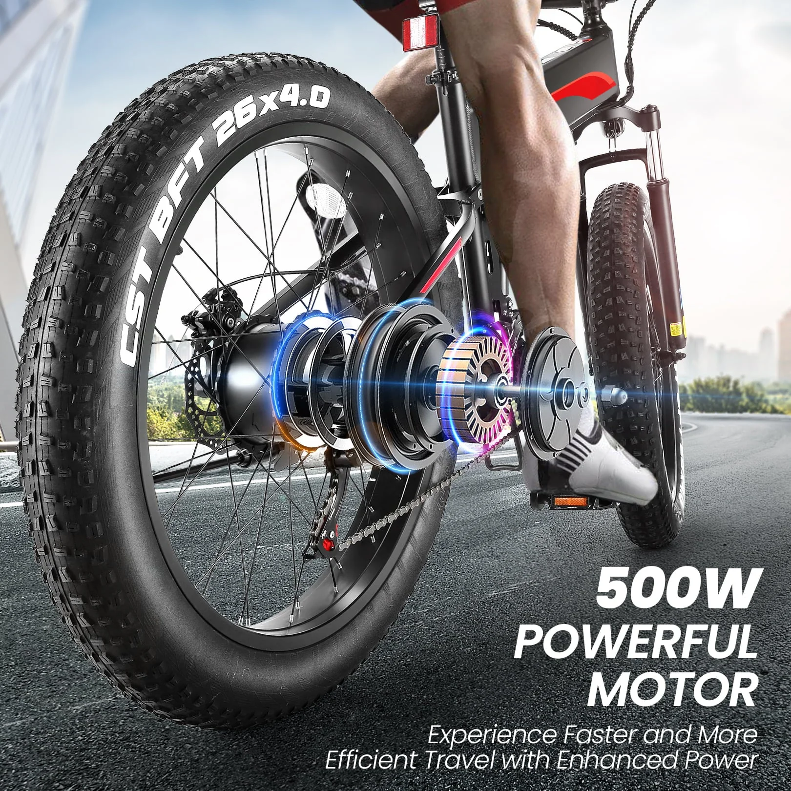 Funcid Electric Bike, 26