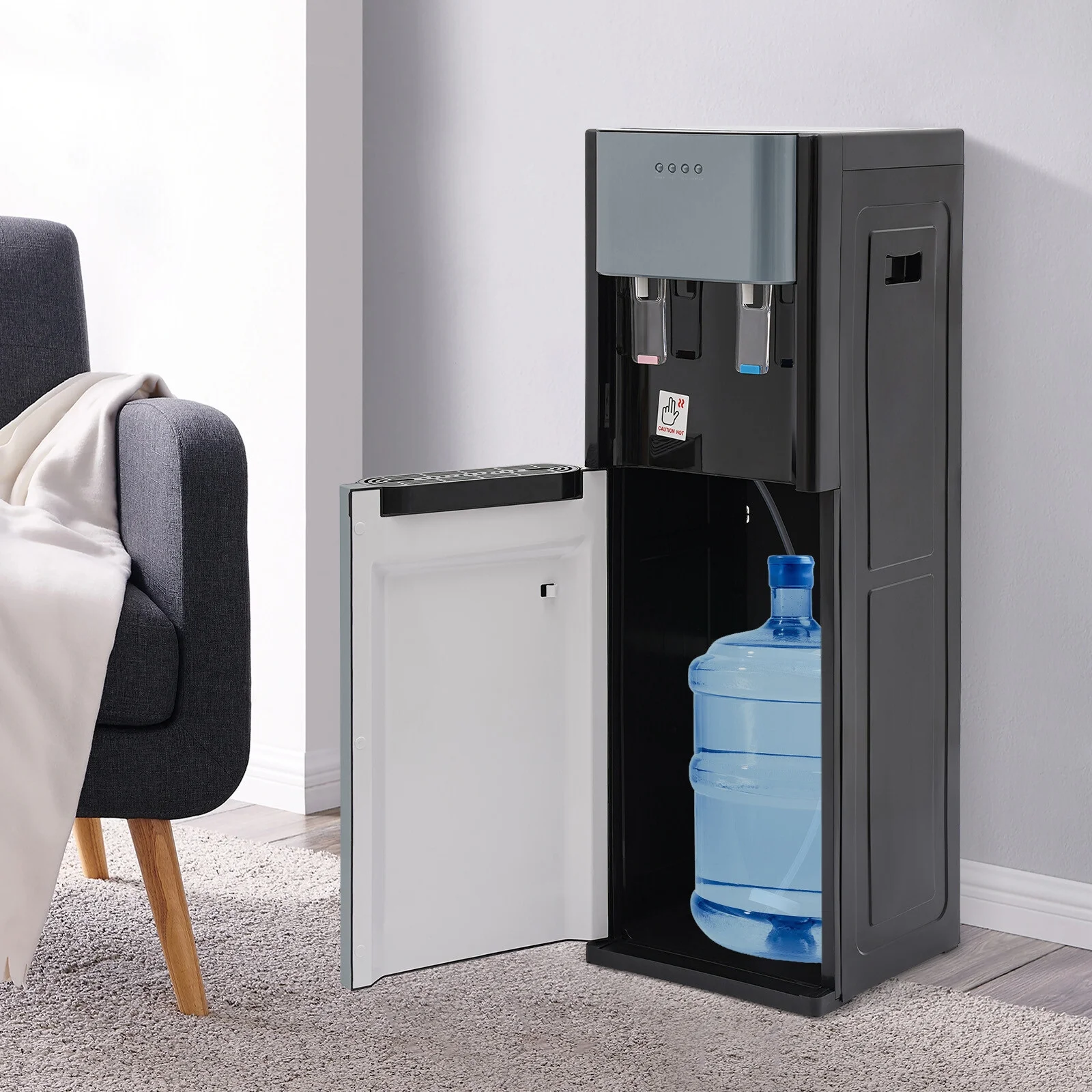 Bottom Loading Water Cooler Dispenser 5 Gallon Water Dispenser for Home Offices Hotels