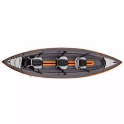 Decathlon Itiwit Inflatable Recreational Sit on Kayak with Pump, 2 or 3 Person
