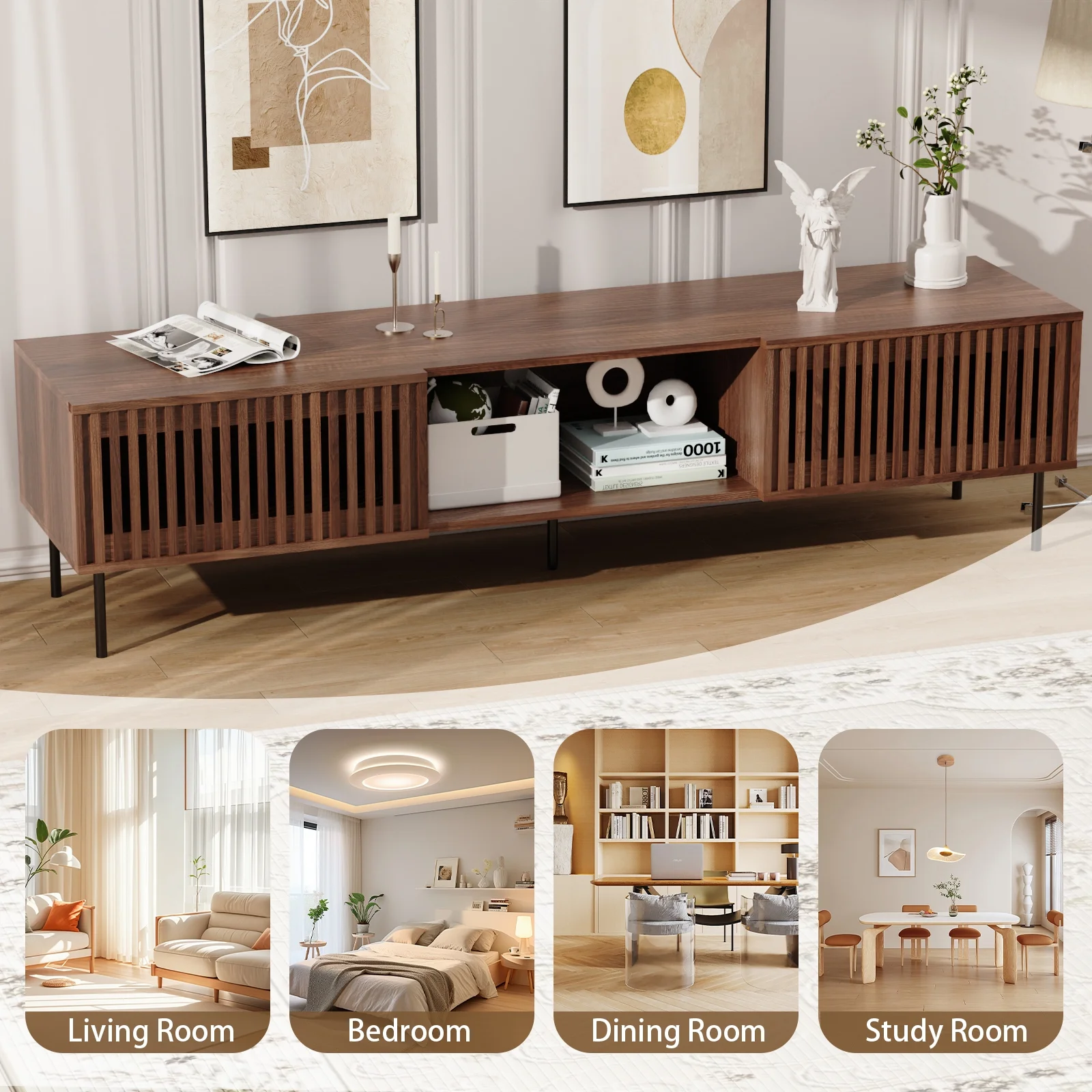 Hommpa TV Stand for 80