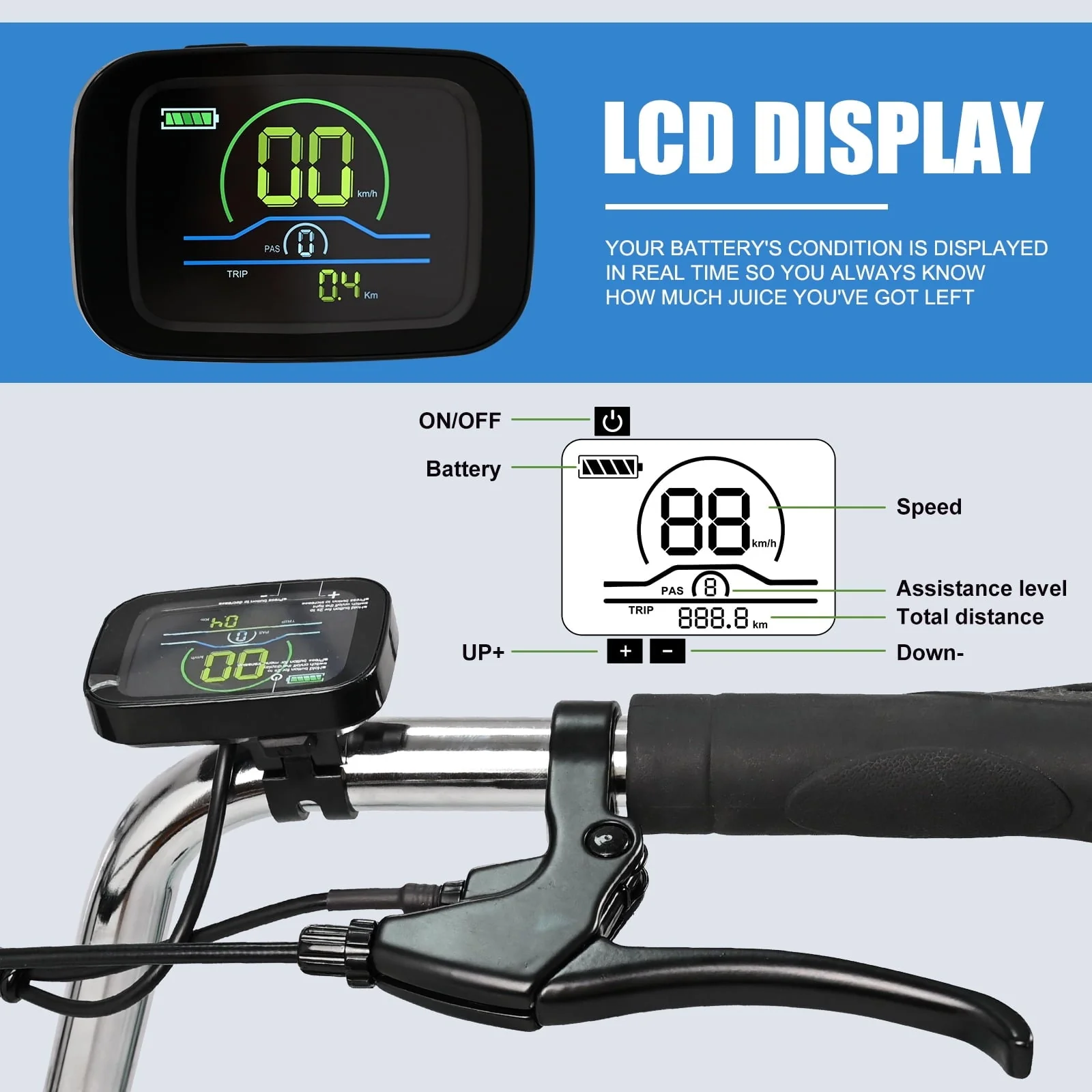 Lilypelle Electric Tricycle ,3 Wheel Motorized Bicycle,with 350W Motor 36V 10.4AH Lithium Battery UL Certified,24