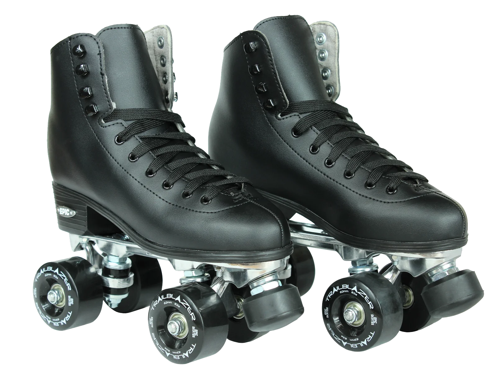 Epic Classic Black Quad Roller Skates