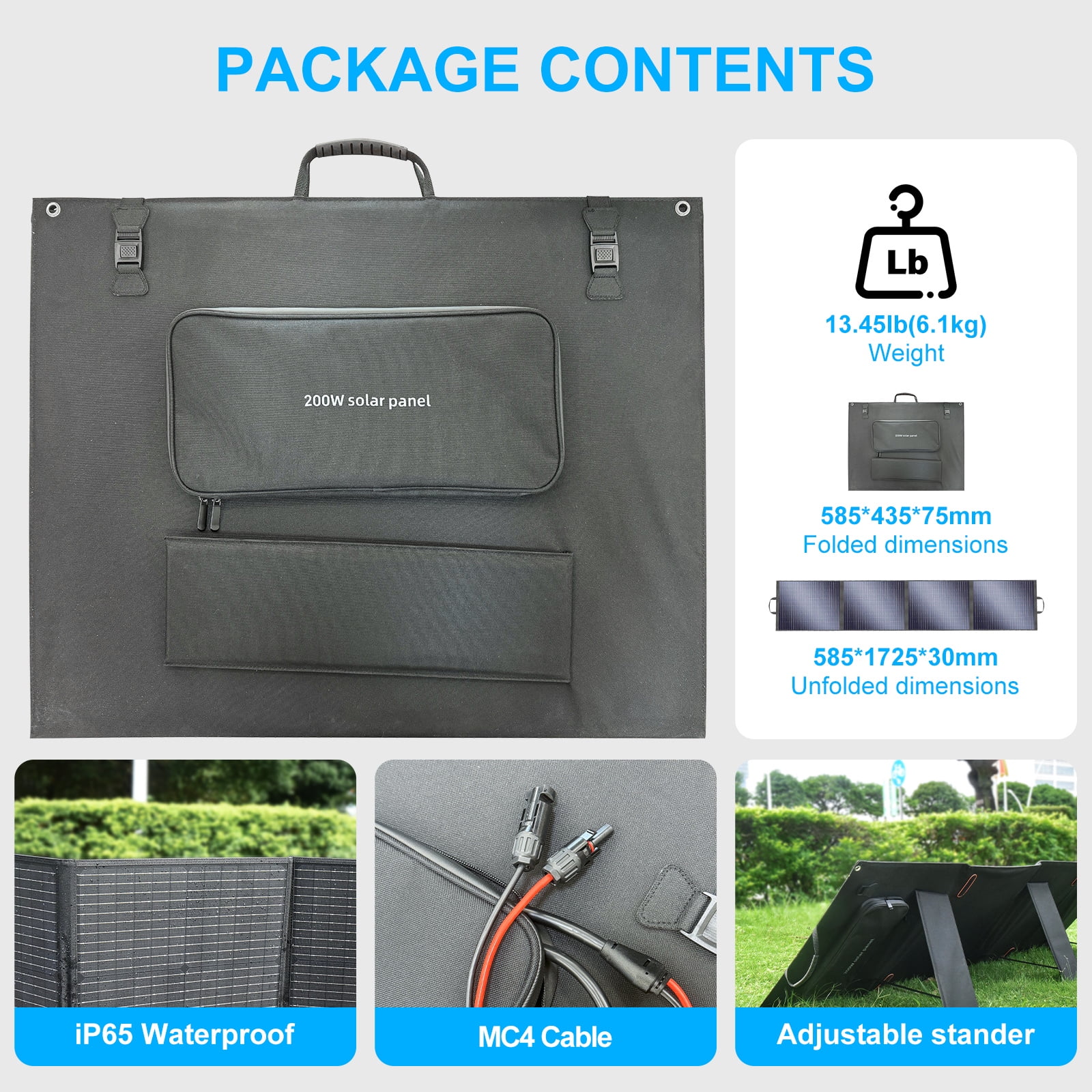 Solarplay 2400W(4800W Peak) Solar Generator, with 400W Solar Panel,2160Wh Portable LiFePO4 Battery Power Station for Camping Home Backup RV