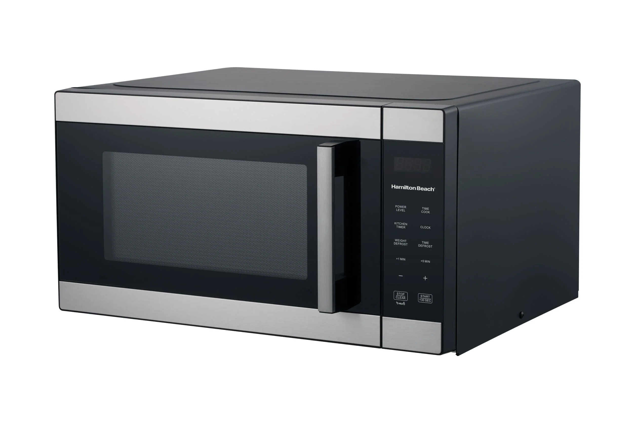 Hamilton Beach 1.6 cu ft Sensor Cook Countertop Microwave Oven in Stainless Steel