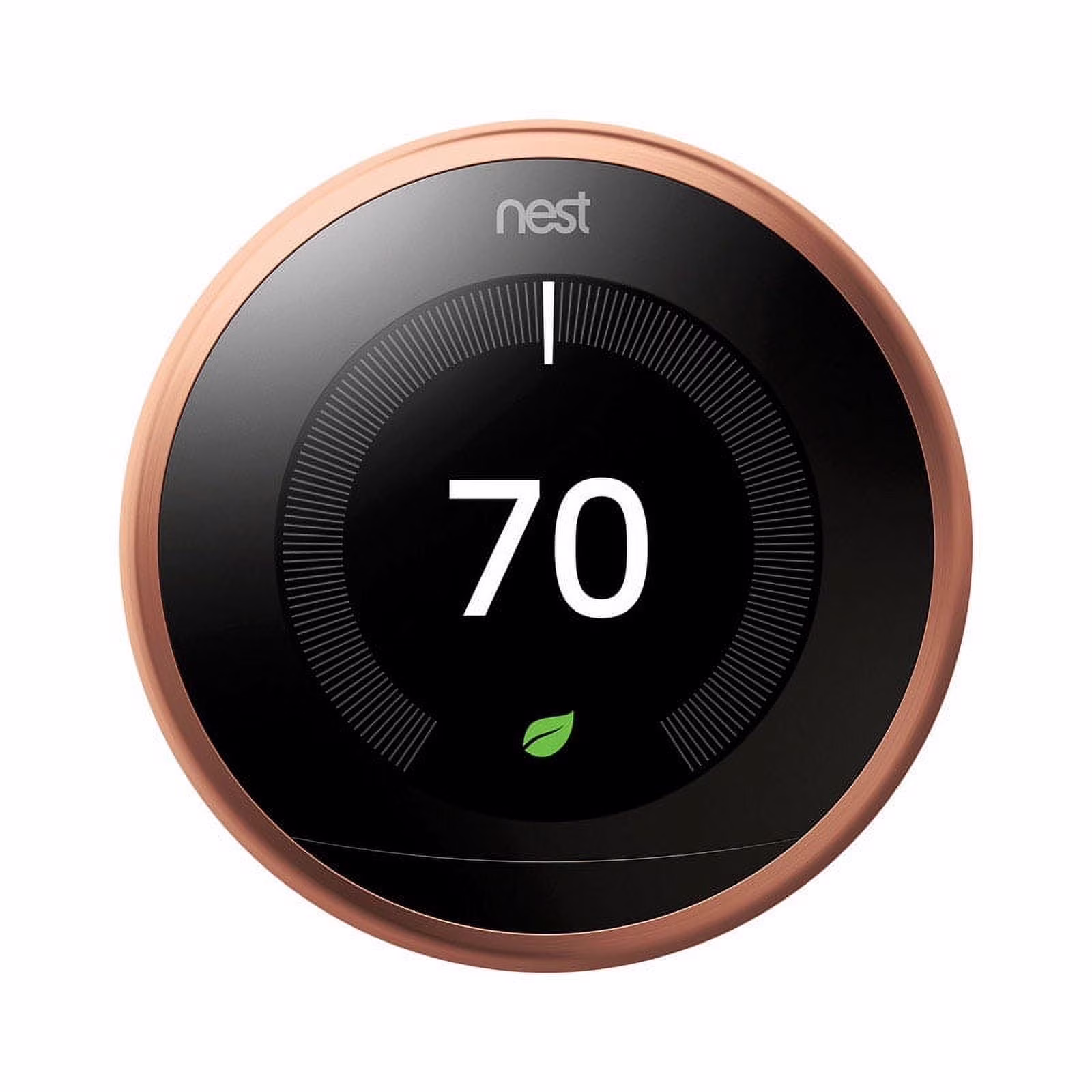 Nest Smart Learning Thermostat - 3rd Generation - Stainless Steel