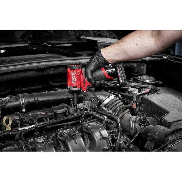 M12 FUEL 12V Lithium-Ion Brushless Cordless Stubby 3/8 in. Impact Wrench / 3/8 in. Ratchet/Die Grinder (3-Tool)