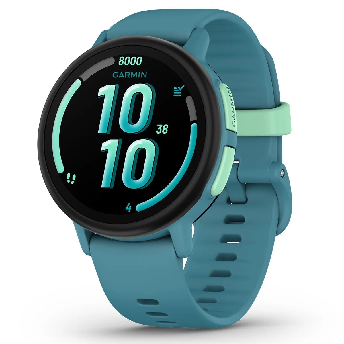 Garmin Bounce 2 (Light Purple) Kids GPS Smartwatch Bundle with PlayBetter Portable Charger & HD Screen Protectors