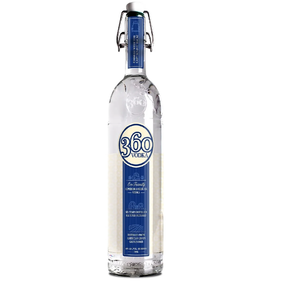 360 Vodka Regular - 750ML